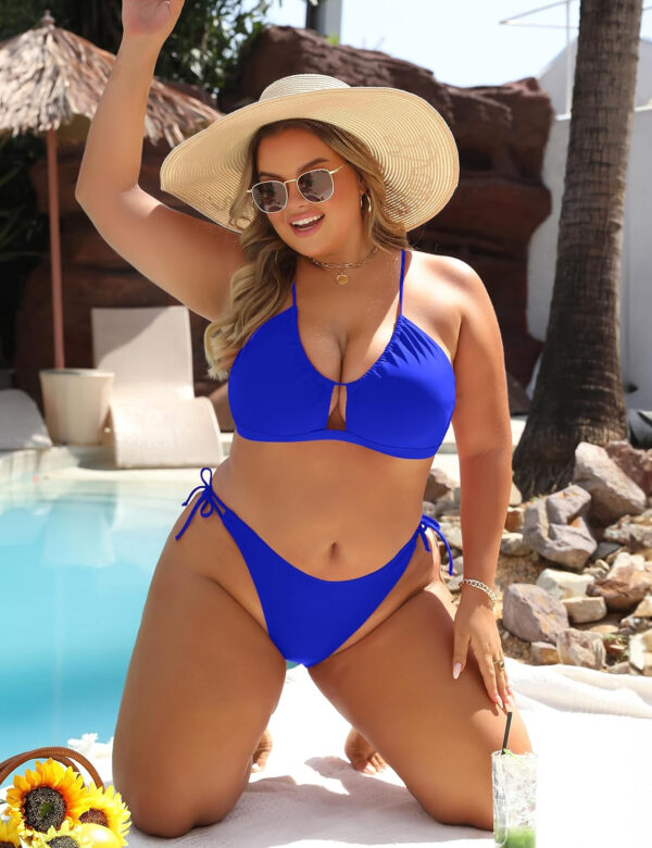 Blooming Jelly Womens Bikini Sets Two Piece Cheeky Swimsuits Curvy Cutout String Bathing Suits - Image 63