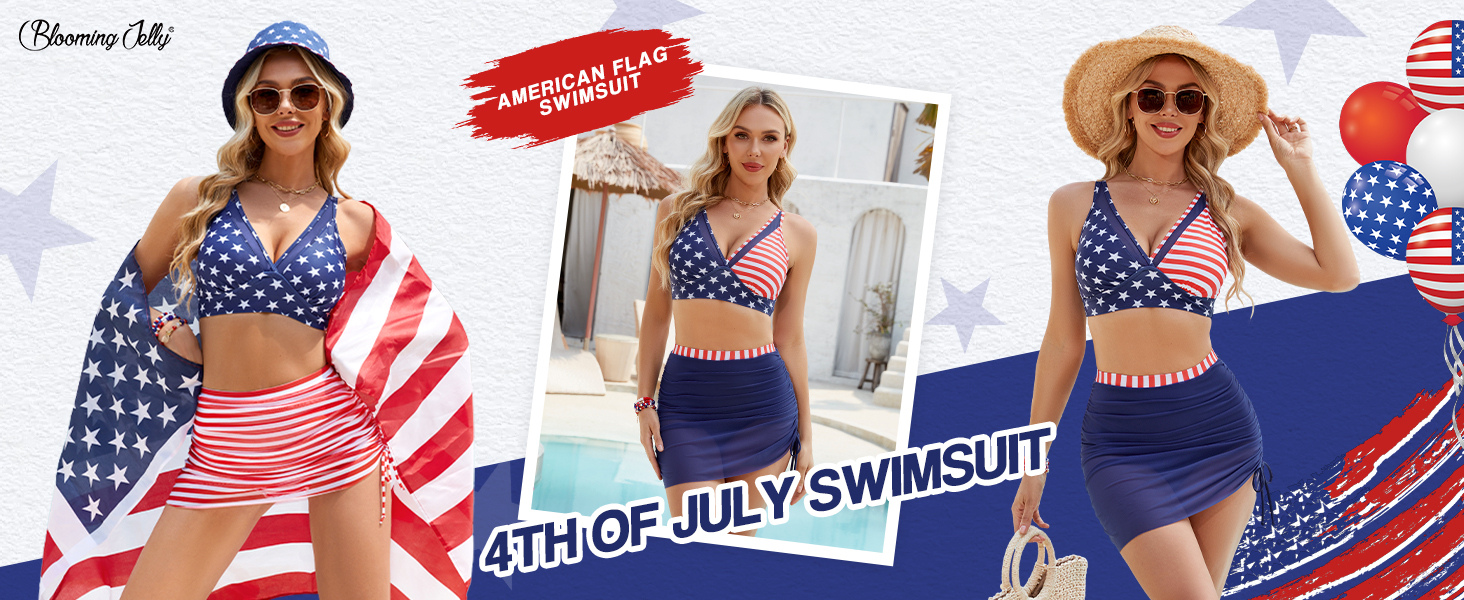 American Flag Swimsuit