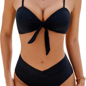 Blooming Jelly Women's High Waisted Bikini Sets Two Piece Swimsuit Sexy Bathing Suits