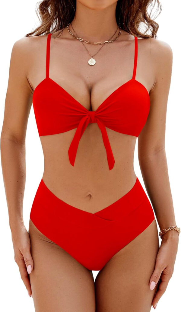 Blooming Jelly Women's High Waisted Bikini Sets Two Piece Swimsuit Sexy Bathing Suits - Image 6