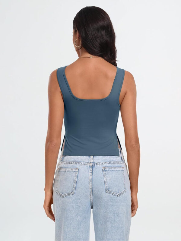 Trendy Queen Womens Going Out Crop Tops Backless Tank Tops Summer Y2k Teen Girls Basics Cute Clothes - Image 16