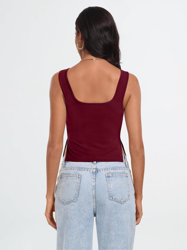 Trendy Queen Womens Going Out Crop Tops Backless Tank Tops Summer Y2k Teen Girls Basics Cute Clothes - Image 21