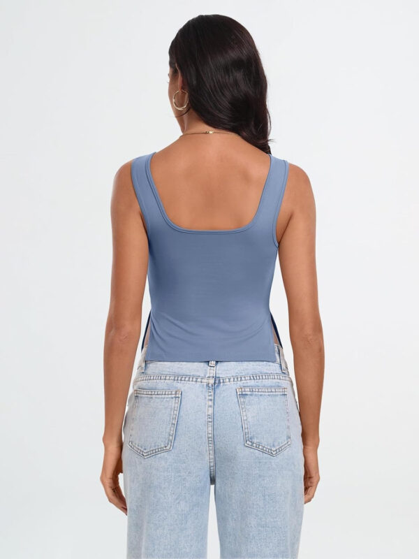 Trendy Queen Womens Going Out Crop Tops Backless Tank Tops Summer Y2k Teen Girls Basics Cute Clothes - Image 27