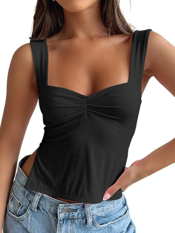 Trendy Queen Womens Going Out Crop Tops Backless Tank Tops Summer Y2k Teen Girls Basics Cute Clothes - Image 29
