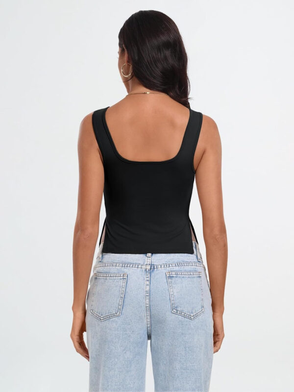 Trendy Queen Womens Going Out Crop Tops Backless Tank Tops Summer Y2k Teen Girls Basics Cute Clothes - Image 33