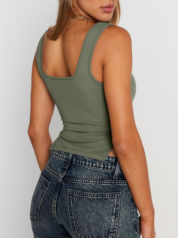 Trendy Queen Womens Going Out Crop Tops Backless Tank Tops Summer Y2k Teen Girls Basics Cute Clothes - Image 42