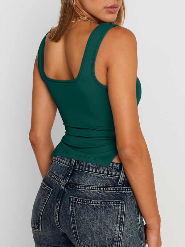 Trendy Queen Womens Going Out Crop Tops Backless Tank Tops Summer Y2k Teen Girls Basics Cute Clothes - Image 47