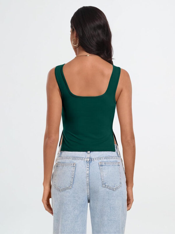 Trendy Queen Womens Going Out Crop Tops Backless Tank Tops Summer Y2k Teen Girls Basics Cute Clothes - Image 48