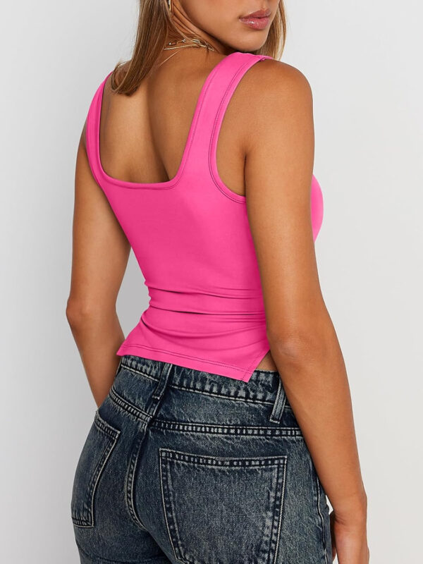 Trendy Queen Womens Going Out Crop Tops Backless Tank Tops Summer Y2k Teen Girls Basics Cute Clothes - Image 58