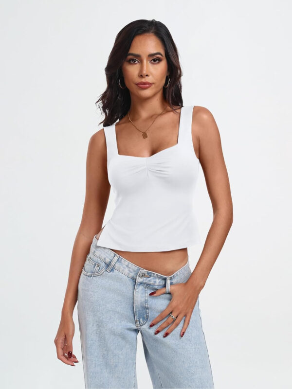 Trendy Queen Womens Going Out Crop Tops Backless Tank Tops Summer Y2k Teen Girls Basics Cute Clothes - Image 67