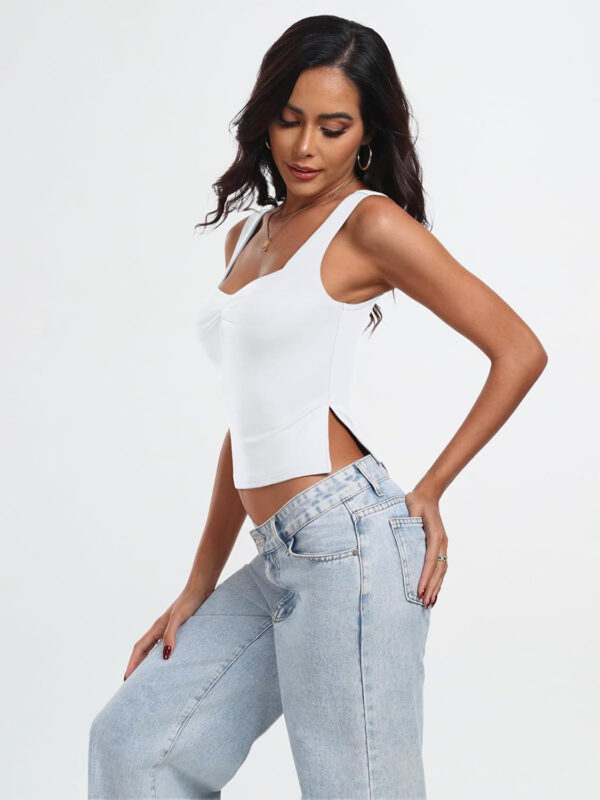 Trendy Queen Womens Going Out Crop Tops Backless Tank Tops Summer Y2k Teen Girls Basics Cute Clothes - Image 68