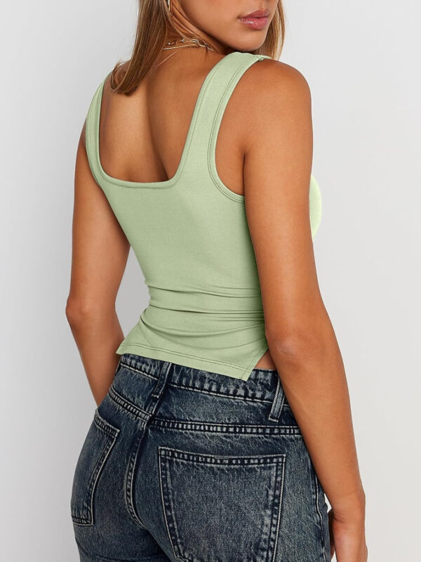 Trendy Queen Womens Going Out Crop Tops Backless Tank Tops Summer Y2k Teen Girls Basics Cute Clothes - Image 74