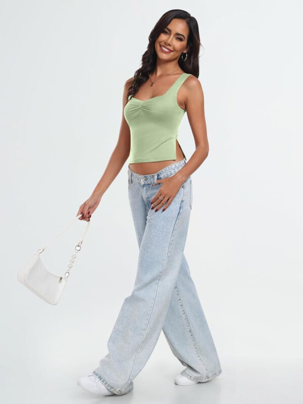 Trendy Queen Womens Going Out Crop Tops Backless Tank Tops Summer Y2k Teen Girls Basics Cute Clothes - Image 76