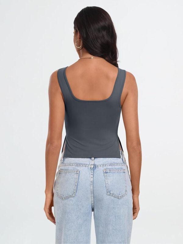 Trendy Queen Womens Going Out Crop Tops Backless Tank Tops Summer Y2k Teen Girls Basics Cute Clothes - Image 93
