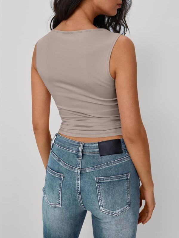 Trendy Queen Women Going Out Summer Tank Tops Spring Casual Basic Cute 2025 Sleeveless Shirt Vacation Fashion Outfit Clothes - Image 51