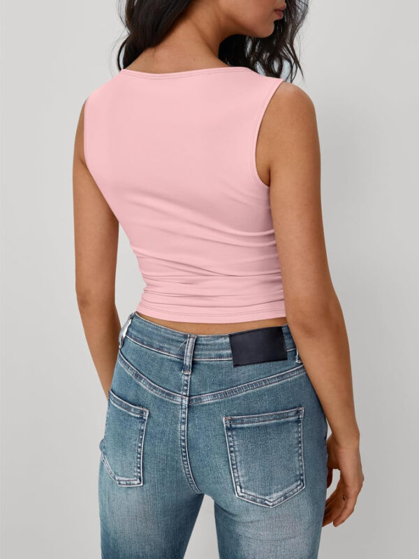 Trendy Queen Women Going Out Summer Tank Tops Spring Casual Basic Cute 2025 Sleeveless Shirt Vacation Fashion Outfit Clothes - Image 72