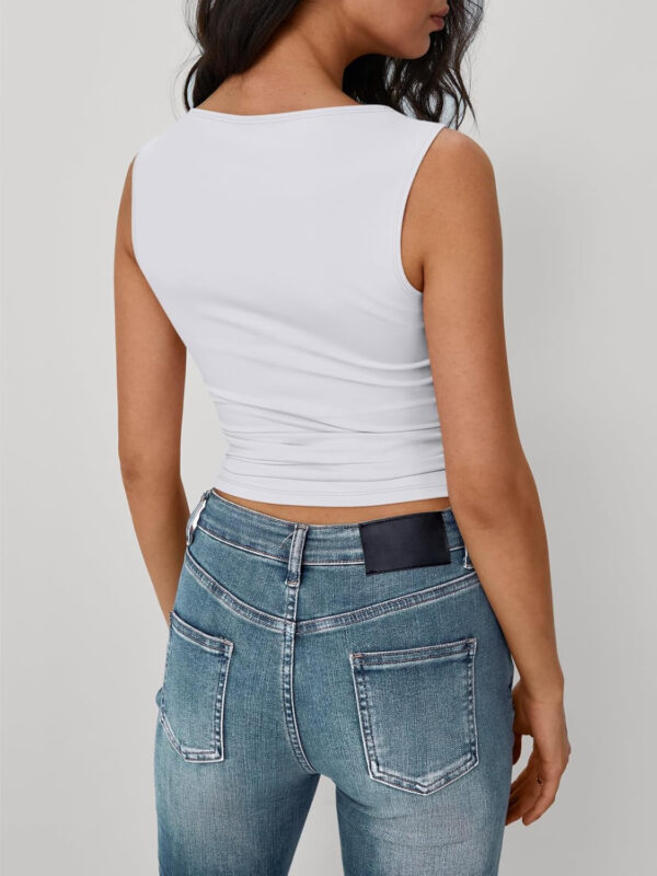 Trendy Queen Women Going Out Summer Tank Tops Spring Casual Basic Cute 2025 Sleeveless Shirt Vacation Fashion Outfit Clothes - Image 77
